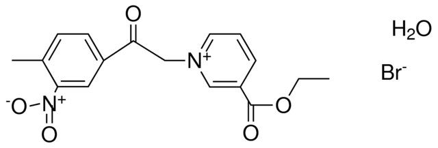 3-ETHOXYCARBONYL-1-(2-(4-ME-3-NITRO-PH)-2-OXO-ETHYL)-PYRIDINIUM, BROMIDE HYDRATE