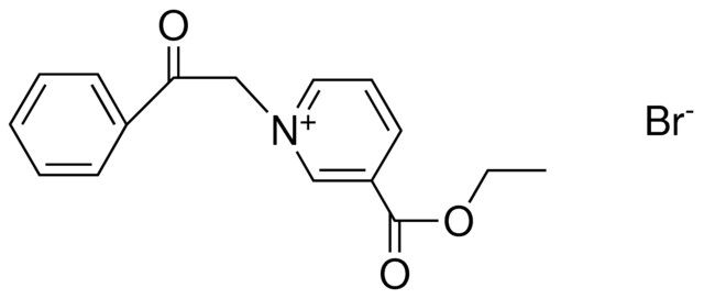 3-ETHOXYCARBONYL-1-(2-OXO-2-PHENYL-ETHYL)-PYRIDINIUM, BROMIDE