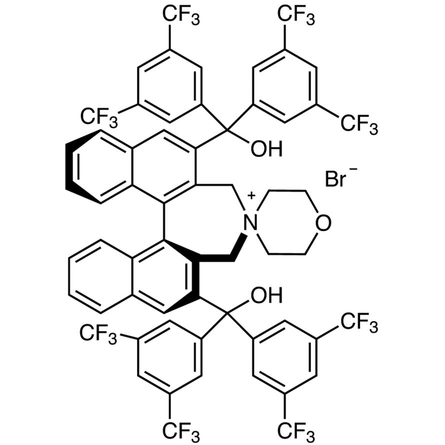 (11bS)-2,6-Bis[bis[3,5-bis(trifluoromethyl)phenyl]hydroxymethyl]-3,5-dihydrospiro[4H-dinaphth[2,1-c:1',2'-e]azepine-4,4'-morpholinium] Bromide