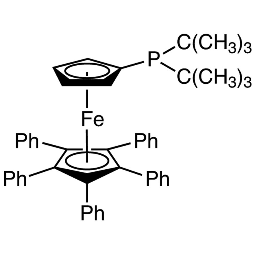 1,2,3,4,5-Pentaphenyl-1'-(di-tert-butylphosphino)ferrocene