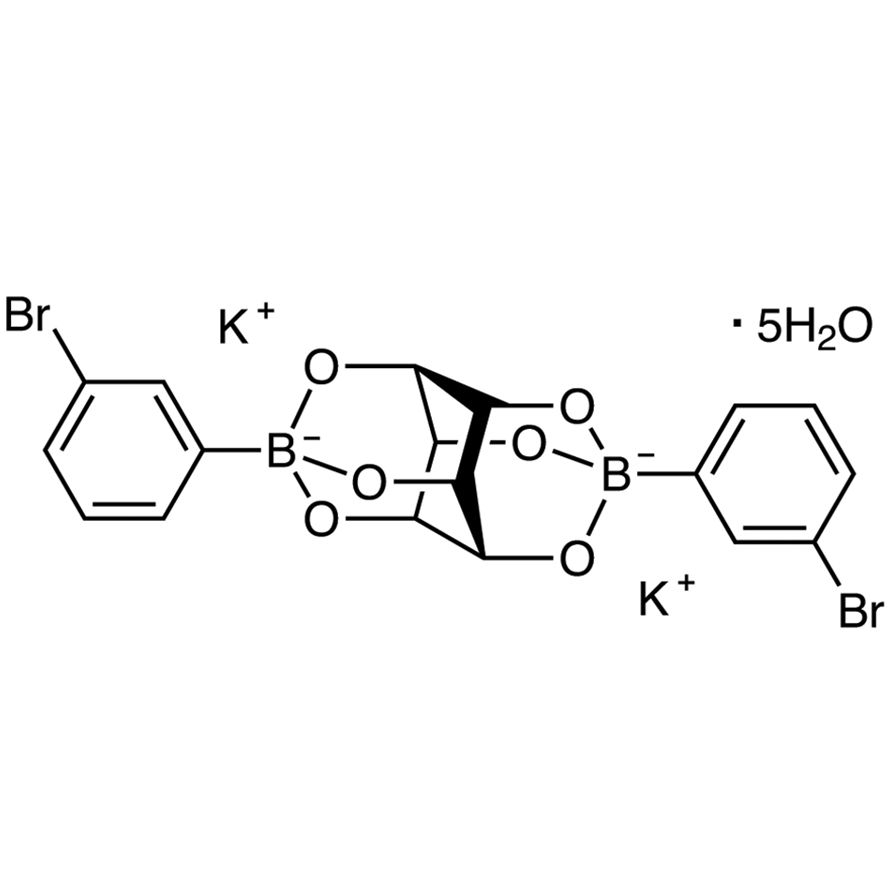 Bis(3-bromophenylboronic Acid) scyllo-Inositol Complex Dipotassium Pentahydrate