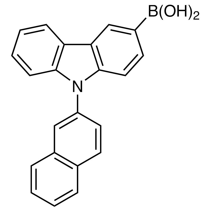 [9-(Naphthalen-2-yl)-9H-carbazol-3-yl]boronic Acid (contains varying amounts of Anhydride)