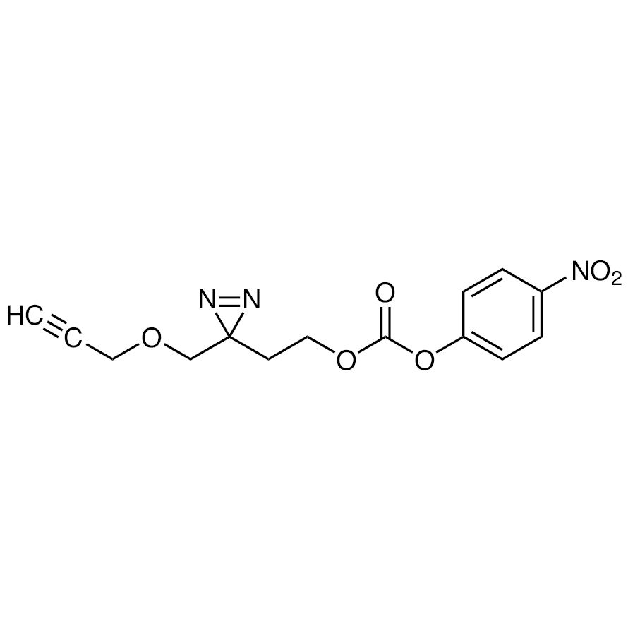 4-Nitrophenyl [2-[3-[(Prop-2-yn-1-yloxy)methyl]-3H-diazirin-3-yl]ethyl] Carbonate