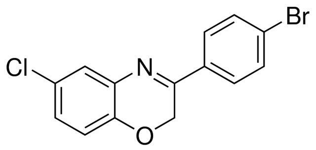 3-(4-BROMOPHENYL)-6-CHLORO-2H-1,4-BENZOXAZINE