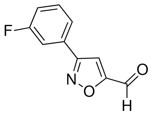 3-(3-Fluorophenyl)isoxazole-5-carbaldehyde