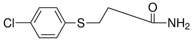 3-(4-CHLORO-PHENYLSULFANYL)-PROPIONAMIDE