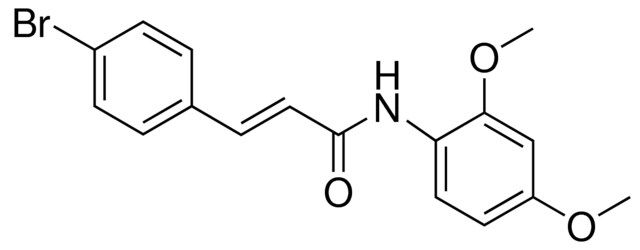 3-(4-BROMOPHENYL)-N-(2,4-DIMETHOXYPHENYL)-2-PROPENAMIDE