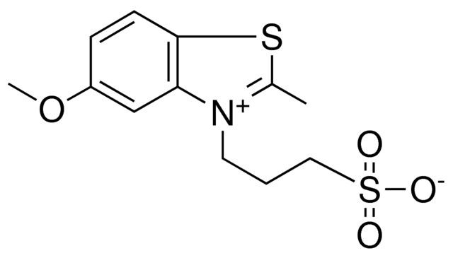 3-(5-METHOXY-2-METHYL-1,3-BENZOTHIAZOL-3-IUM-3-YL)-1-PROPANESULFONATE