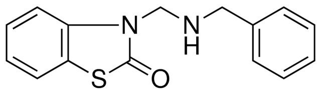 3-(BENZYLAMINO-METHYL)-3H-BENZOTHIAZOL-2-ONE