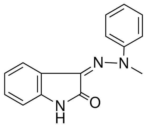 3-(METHYL-PHENYL-HYDRAZONO)-1,3-DIHYDRO-INDOL-2-ONE