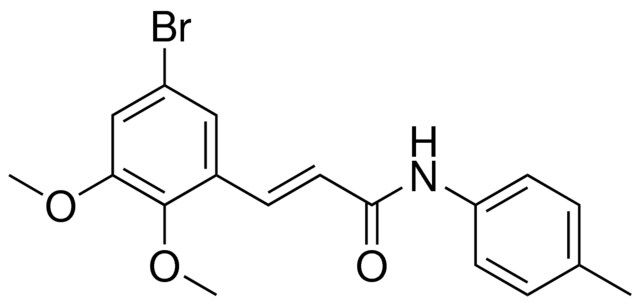 3-(5-BROMO-2,3-DIMETHOXYPHENYL)-N-(4-METHYLPHENYL)ACRYLAMIDE