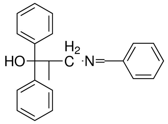 3-(benzylideneamino)-2-methyl-1,1-diphenyl-1-propanol