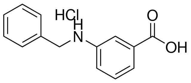 3-(BENZYLAMINO)BENZOIC ACID HYDROCHLORIDE