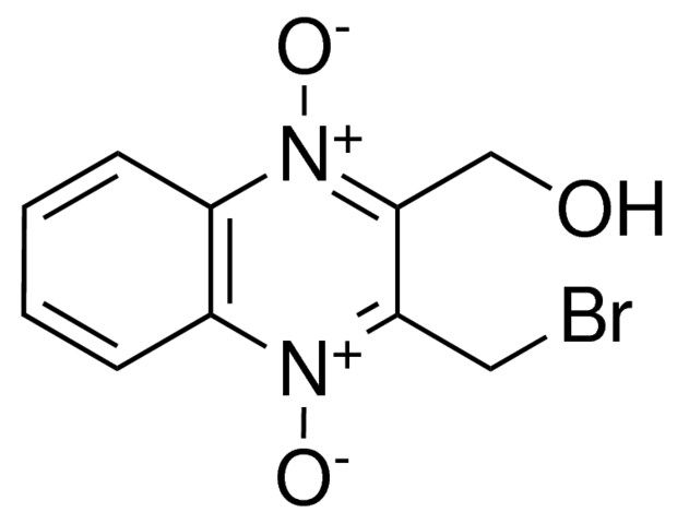 [3-(bromomethyl)-1,4-dioxido-2-quinoxalinyl]methanol