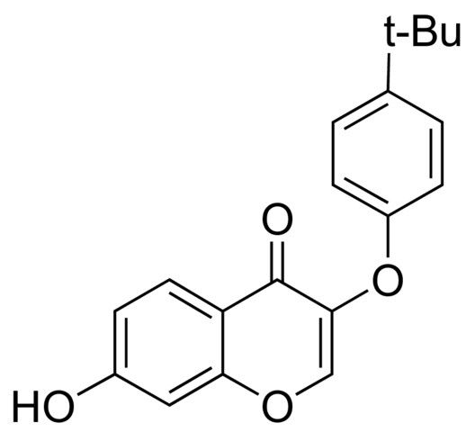 3-(4-<i>tert</i>-Butylphenoxy)-7-hydroxy-4<i>H</i>-chromen-4-one