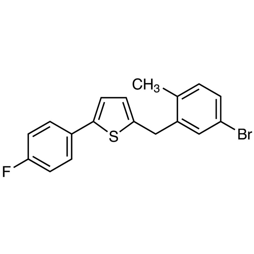 2-(5-Bromo-2-methylbenzyl)-5-(4-fluorophenyl)thiophene