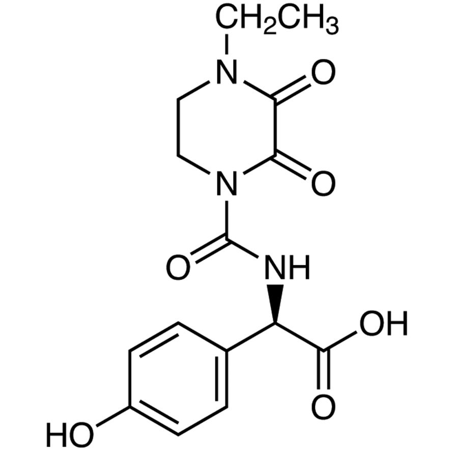 (R)-(-)-α-[[(4-Ethyl-2,3-dioxo-1-piperazinyl)carbonyl]amino]-4-hydroxybenzeneacetic Acid