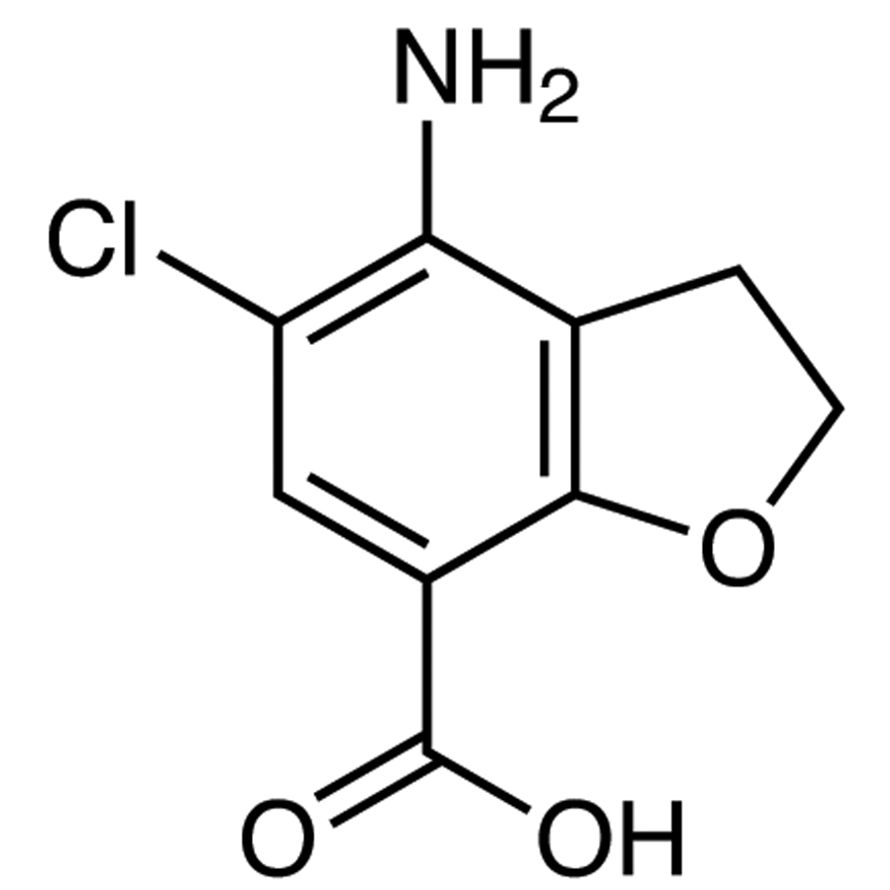 4-Amino-5-chloro-2,3-dihydrobenzofuran-7-carboxylic Acid