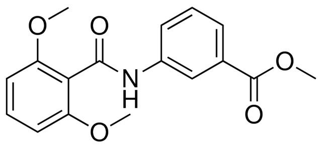 3-(2,6-DIMETHOXY-BENZOYLAMINO)-BENZOIC ACID METHYL ESTER