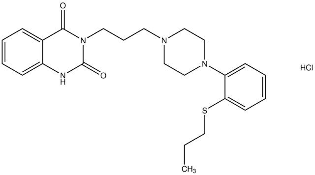 3-(3-{4-[2-(propylsulfanyl)phenyl]-1-piperazinyl}propyl)-2,4(1H,3H)-quinazolinedione hydrochloride