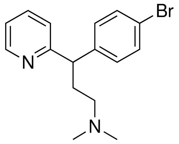 3-(4-bromophenyl)-N,N-dimethyl-3-(2-pyridinyl)-1-propanamine