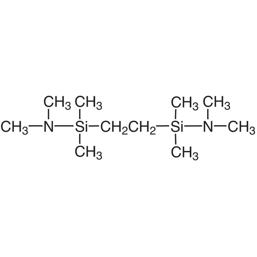 1,2-Bis[(dimethylamino)dimethylsilyl]ethane [Protecting Reagent for Aromatic Primary Amines]