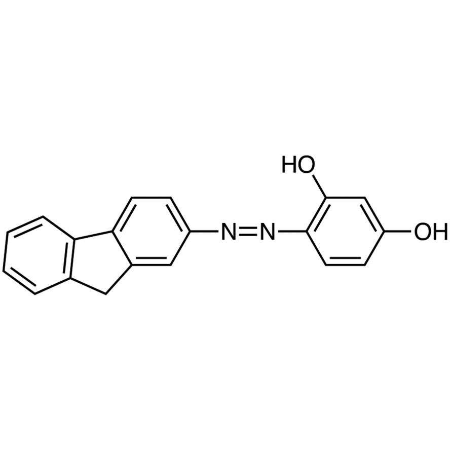 Fluorene-2-azo-2',4'-dihydroxybenzene