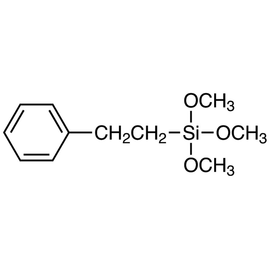 Trimethoxy(2-phenylethyl)silane [contains ca. 25% Trimethoxy(1-phenylethyl)silane]