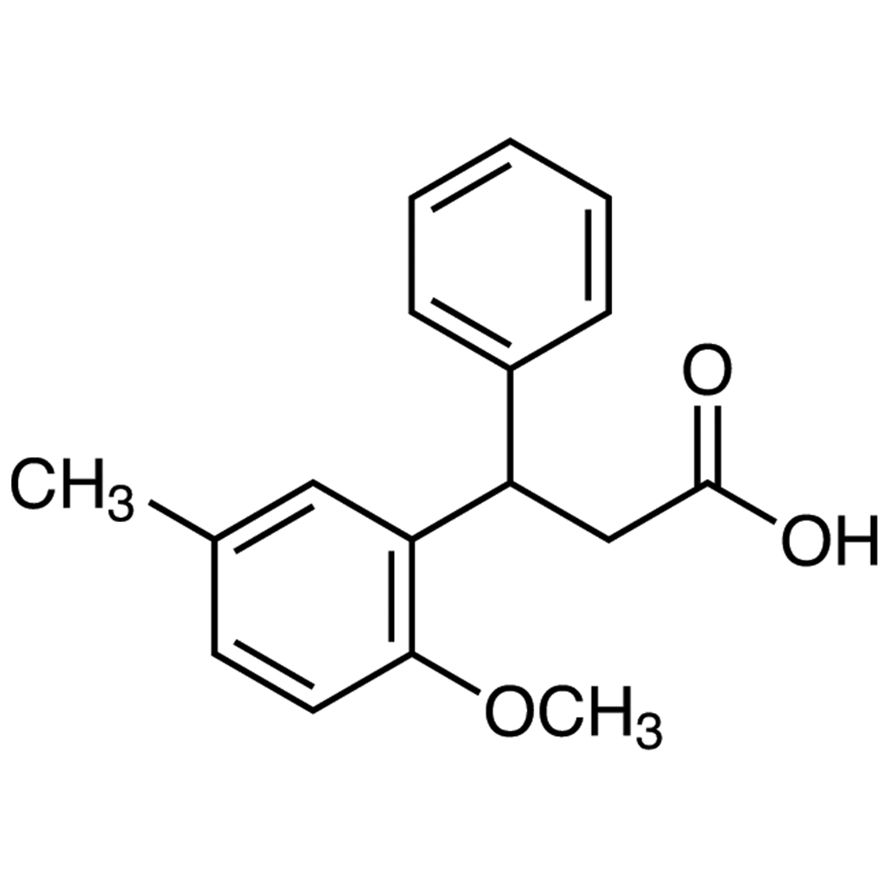 3-(2-Methoxy-5-methylphenyl)-3-phenylpropionic Acid