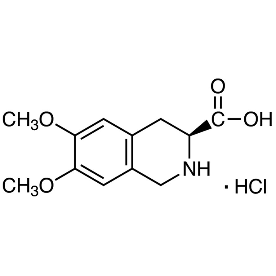 (S)-(-)-6,7-Dimethoxy-1,2,3,4-tetrahydroisoquinoline-3-carboxylic Acid Hydrochloride