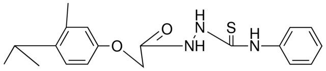 2-[(4-ISOPROPYL-3-METHYLPHENOXY)ACETYL]-N-PHENYLHYDRAZINECARBOTHIOAMIDE