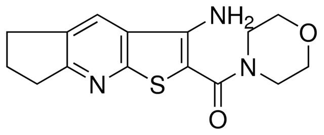 2(4-MORPHOLINYLCARBONYL)6,7-DIHYDRO-5H-CYCLOPENTA(B)THIENO(3,2-E)PYRIDIN-3-AMINE