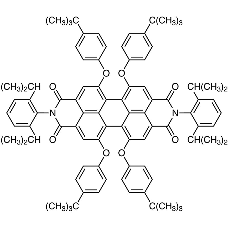 1,6,7,12-Tetrakis(4-tert-butylphenoxy)-N,N'-bis(2,6-diisopropylphenyl)-3,4,9,10-perylenetetracarboxylic Diimide