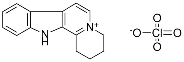 2,3,4,12-TETRAHYDRO-1H-INDOLO(2,3-A)QUINOLIZIN-5-YLIUM, PERCHLORATE