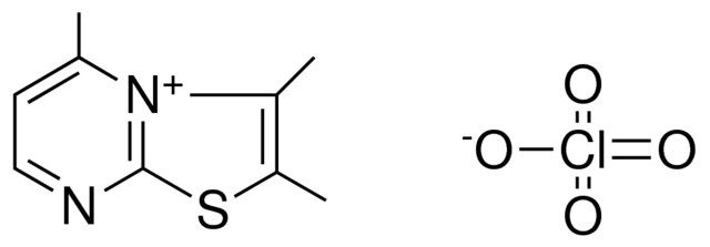 2,3,5-TRIMETHYL-THIAZOLO(3,2-A)PYRIMIDIN-4-YLIUM, PERCHLORATE