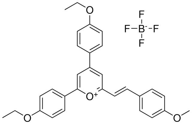 2,4-BIS-(4-ETHOXY-PH)-6-(2-(4-MEO-PHENYL)-VINYL)-PYRANYLIUM, TETRAFLUORO BORATE