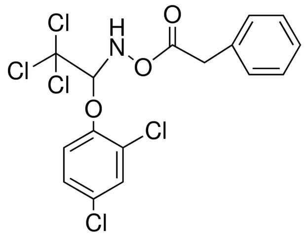 2,4-DICHLORO-1-(2,2,2-TRICHLORO-1-{[(PHENYLACETYL)OXY]AMINO}ETHOXY)BENZENE