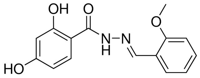 2,4-DIHYDROXY-N'-(2-METHOXYBENZYLIDENE)BENZOHYDRAZIDE