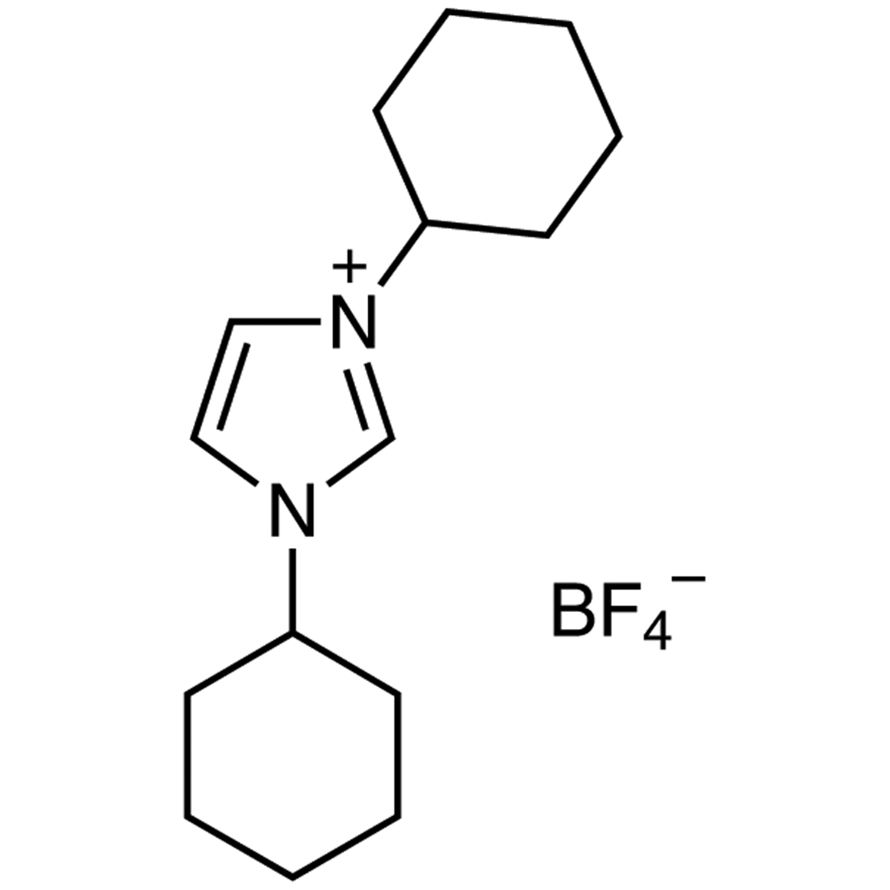 1,3-Dicyclohexylimidazolium Tetrafluoroborate