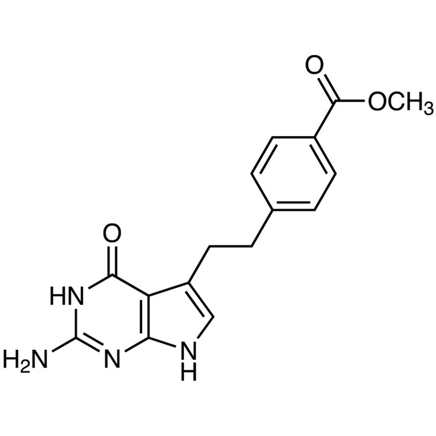 Methyl 4-[2-(2-Amino-4,7-dihydro-4-oxo-3H-pyrrolo[2,3-d]pyrimidin-5-yl)ethyl]benzoate