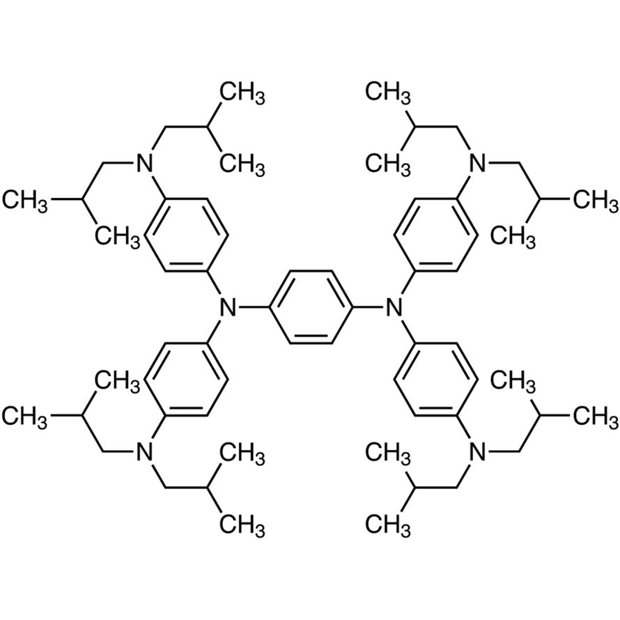 N,N,N',N'-Tetrakis[4-(diisobutylamino)phenyl]-1,4-phenylenediamine