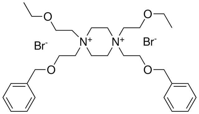 1,4-BIS[2-(BENZYLOXY)ETHYL]-1,4-BIS(2-ETHOXYETHYL)PIPERAZINEDIIUM DIBROMIDE