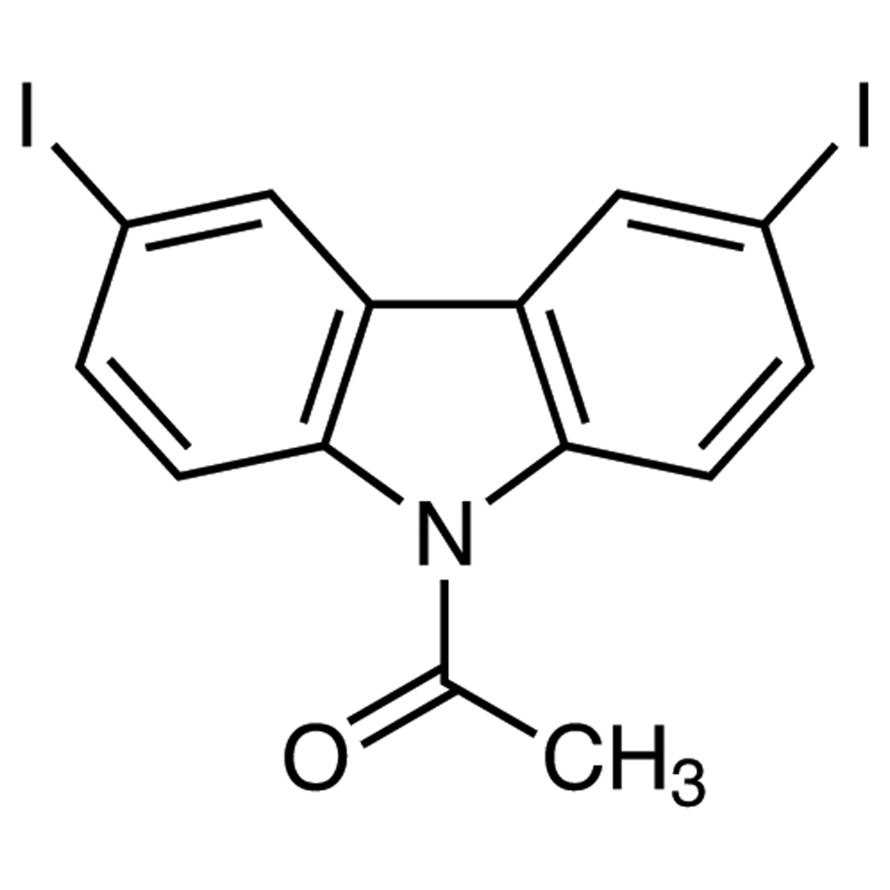 9-Acetyl-3,6-diiodocarbazole