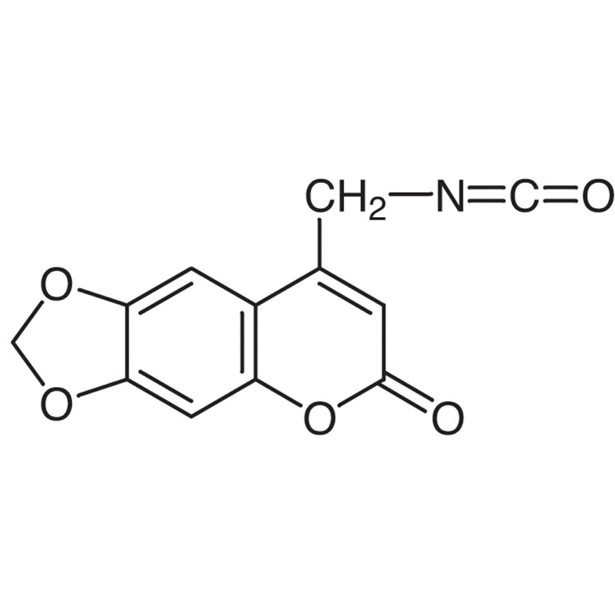 6,7-Methylenedioxy-4-isocyanatomethylcoumarin [for HPLC Labeling]