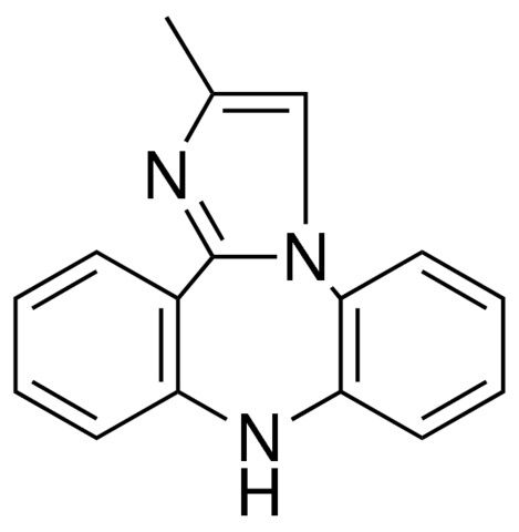 2-methyl-9H-dibenzo[b,f]imidazo[1,2-d][1,4]diazepine