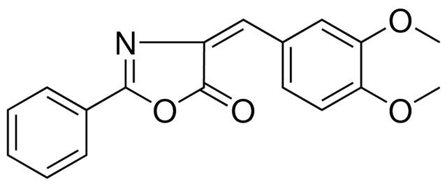 2-PHENYL-4-VERATRYLIDENE-2-OXAZOLIN-5-ONE