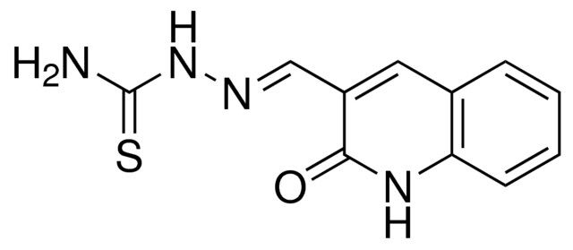 2-OXO-1,2-DIHYDRO-3-QUINOLINECARBALDEHYDE THIOSEMICARBAZONE