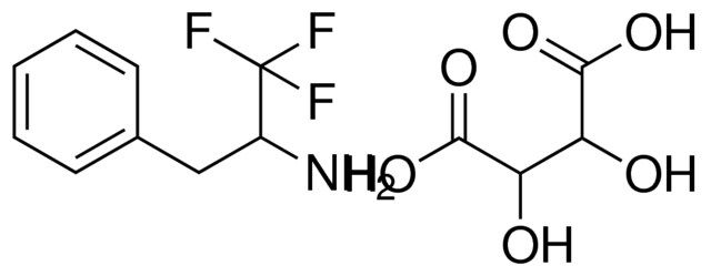 2-PHENYL-1-TRIFLUOROMETHYL-ETHYLAMINE, COMPOUND WITH 2,3-DIHYDROXY-SUCCINIC ACID