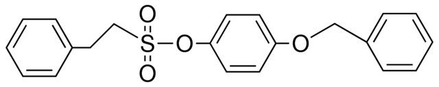 2-PHENYL-ETHANESULFONIC ACID 4-BENZYLOXY-PHENYL ESTER