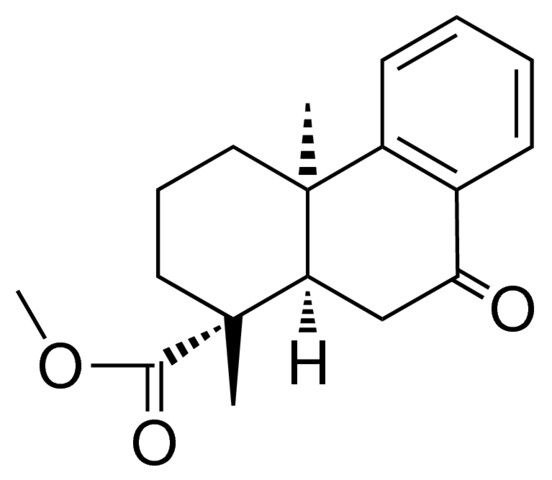 1,4A-DIMETHYL-9-OXO-OCTAHYDRO-PHENANTHRENE-1-CARBOXYLIC ACID ME ESTER